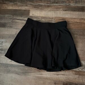 Amazon Black Flared Skater Skirt